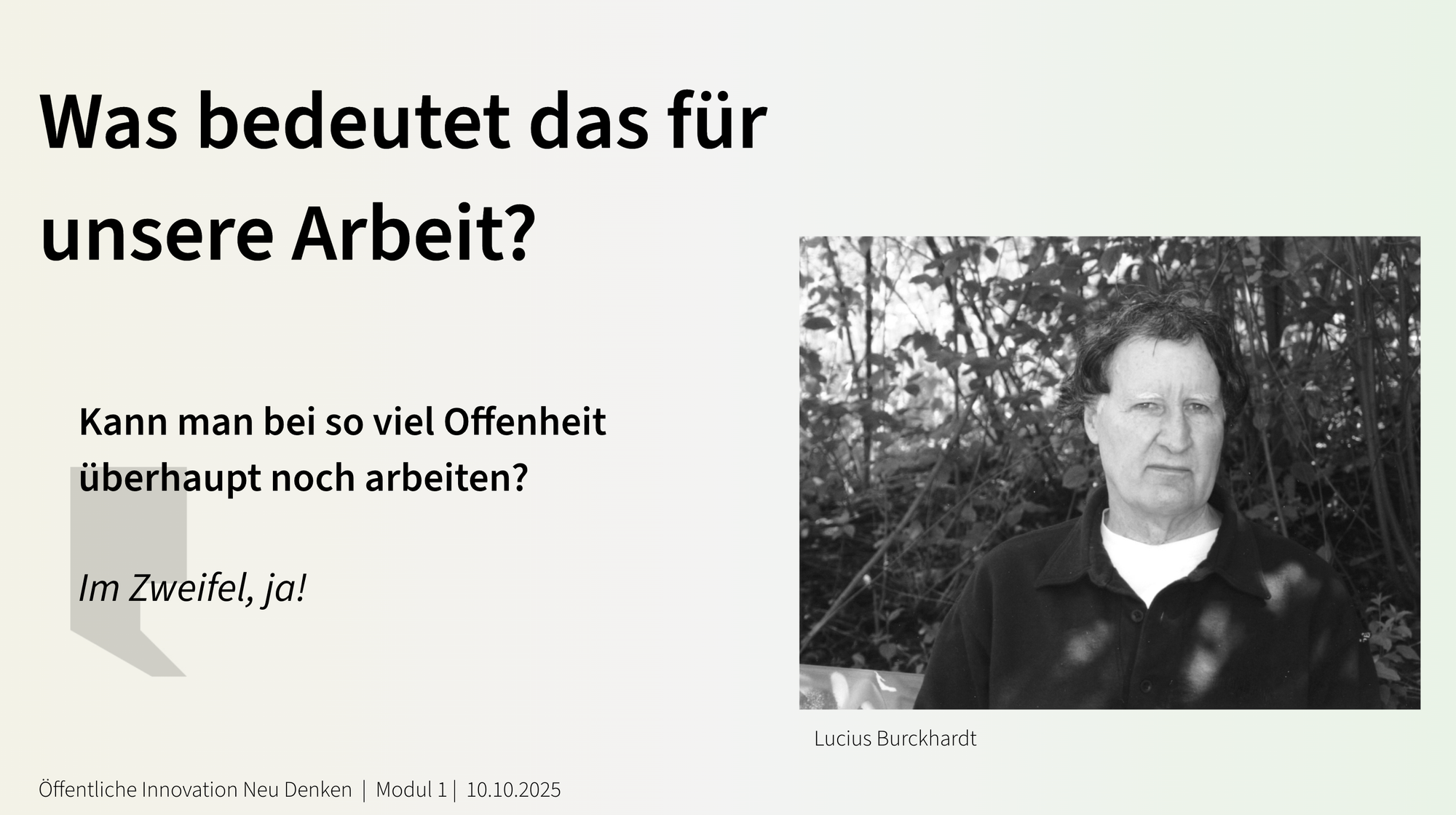 Öffentliche Innovation Neu Denken: Ein Rückblick auf drei Wochen transformatives Lernen